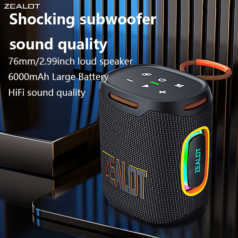 ZEALOT S122 Portable Bluetooth Speaker